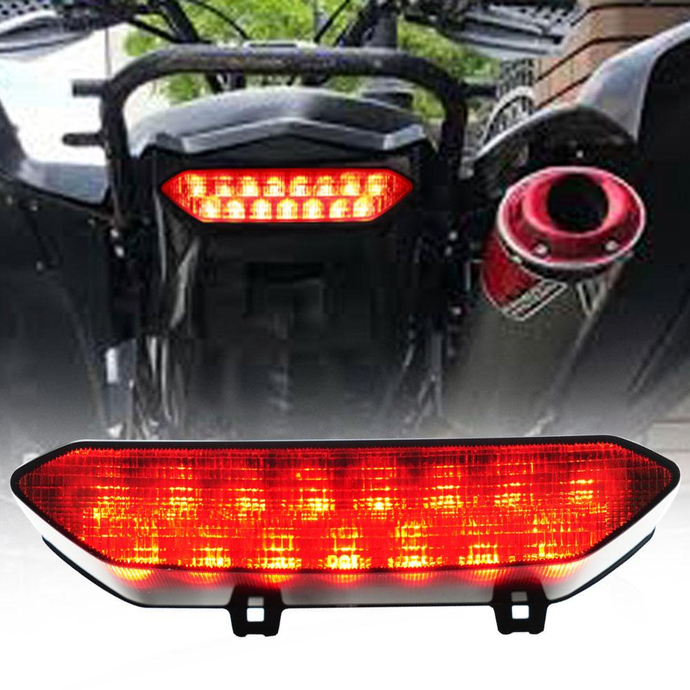 Motorcycle ATV Red LED Tail Light For Yamaha Raptor 700R 700 R YFZ450R YFZ450X YFZ 450R 450X 450 R X