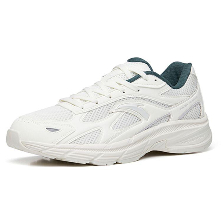 Anta AT953 Ретро низкие спортивные повседневные туфли женские кроссовки белые зеленые 922245595-1