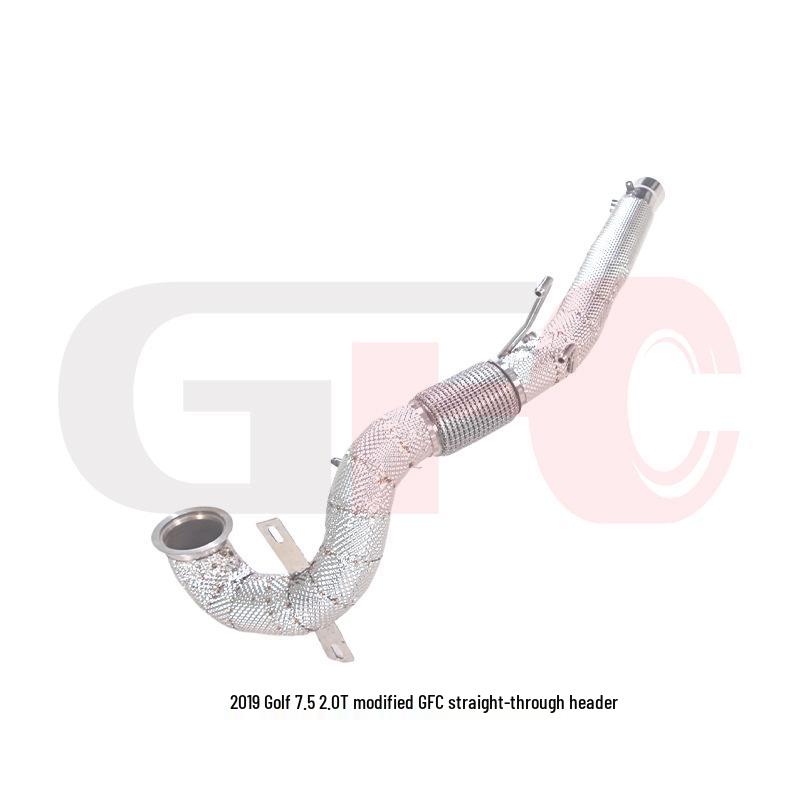19 Golf 7.5 2.0T GFC Задняя часть выхлопной системы (Cat-back)
