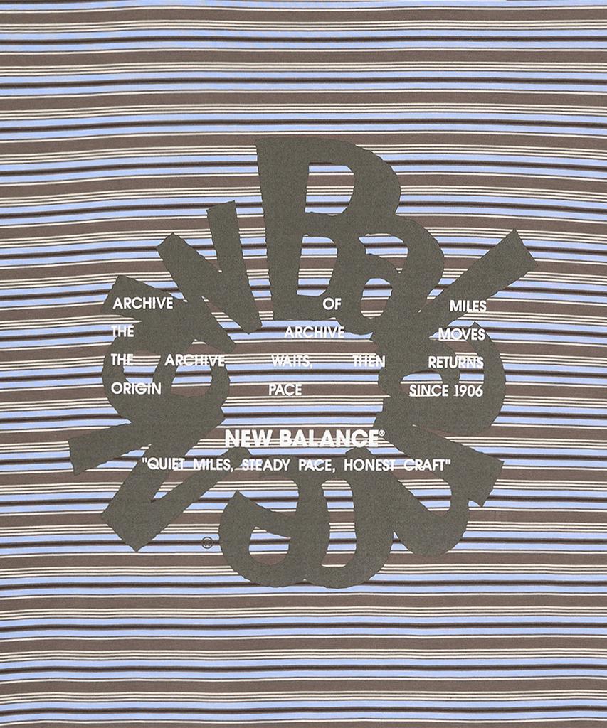 Nyuballanseu Nbndg31723 / Uni Archive Pace Круглый Графический Лонгслив (Mix)