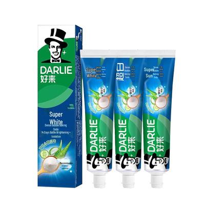 Зубная паста Darlie Ultra White с пищевой содой, алоэ вера и огурцом, 3 x 190 г
