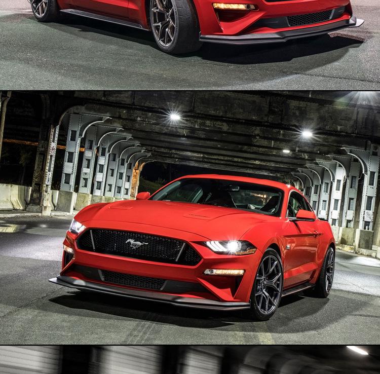 Ford Mustang (2018-2023 гг.) Аксессуары для губы переднего бампера и накладки на подбородок