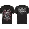 2024 Fashion Men T Shirt Double-sided Biker Skully Black By Five Finger Death Punch T-shirt Graphic Youth Cloth Streetwear S-3XL#Color(3)
