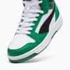 Puma REBOUND V6 MID JR children's sports shoes green 39383110 size 38.5