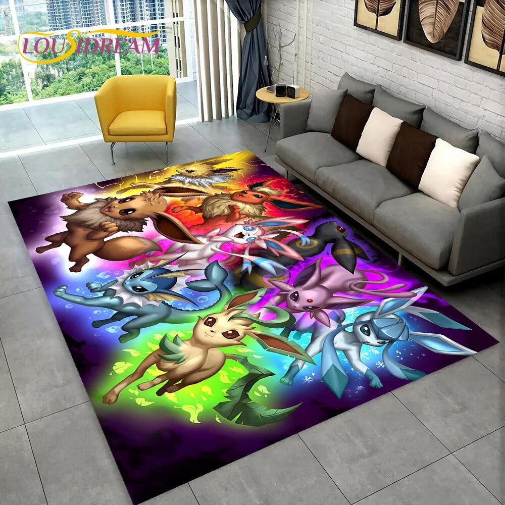 Cute Cartoon Japanese Anime Games Rug Carpet for Living Room Bedroom Home Decor,Floor Mat Non-slip Decoration for Sofa Doormat