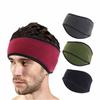 Elastic Sports Headbands Women Winter Warm Earmuff Soft Ear Protecting Headbands for Cold Weather Outdoor Exercise
