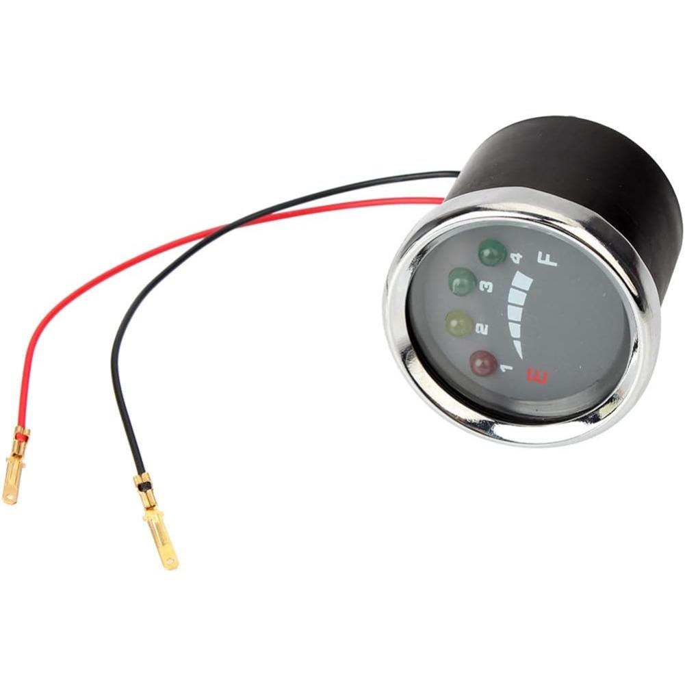 12 В/24 В/36 В/48 В мотоциклетный автомобильный цифровой дисплей вольтметр дисплей напряжения измеритель круглый монитор заряда тестер контроллера для монитора емкости аккумулятора