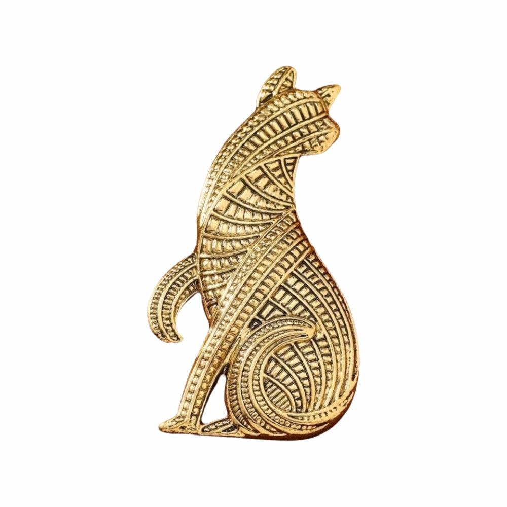 Elegant Running Horse Brooches Antique Finish Vintage Leopard Pin Zinc Zinc Alloy Animal Brooch Coat Jewelry
