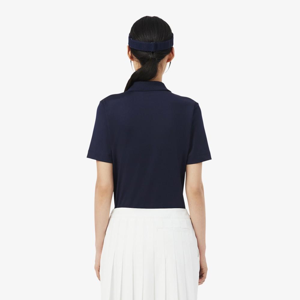 [Lacoste] Women's Golf Short-Sleeve Performance Polo Shirt PF0081-56G166