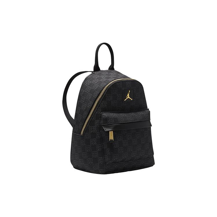 New Jordan Polyester Backpack Mini Unisex Black FJ9679-010