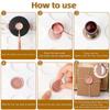 6-in-1 Wax Seal Stamp Silicone Mold for Making Wax Stamp Silicone Wax Seal Mat Non-stick Easy To Demold