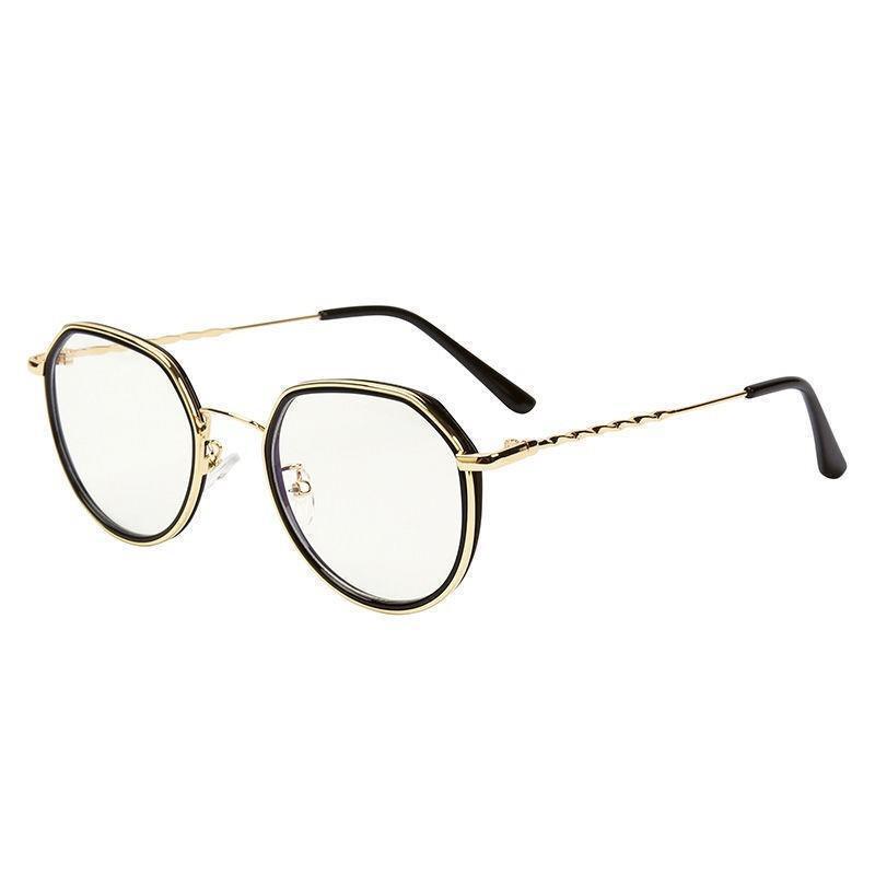 The Same Photosensitive Color-Changing Glasses Have No Degree Flat Glasses, Women'S Youth And Sweet Campus Wind Myopia Glasses