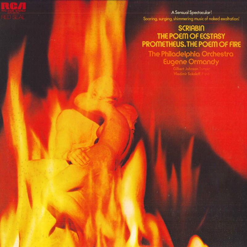 Виниловая пластинка EUGENE ORMANDY - Скрябин: Симфония №. 4 "Экстаз" RVC2308 RCA 1980 Япония Классика Б/У