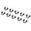 10PCS Shift Cable Clips High Hardness Steel Transmission Shifter Cable Retainer Clips Replacement for For 4l80e 4l60e