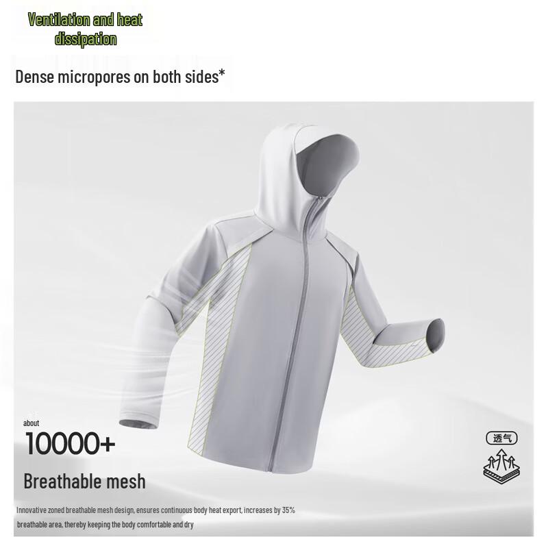 VANCL Men's Cooling UV Protection Hooded Sun Jacket