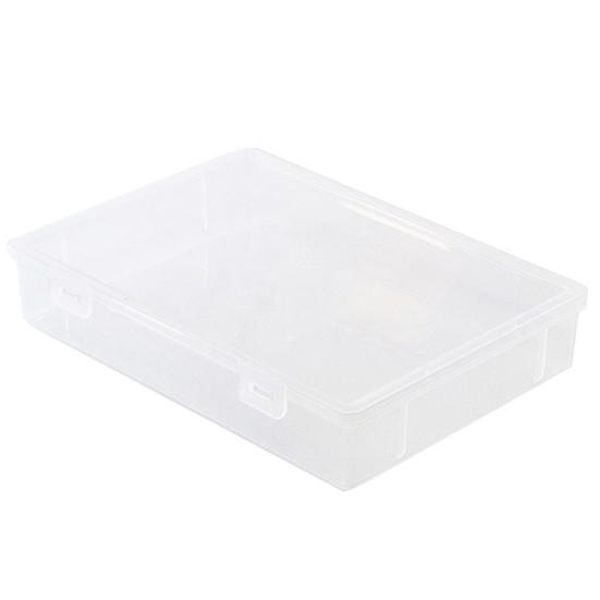 Пыленепроницаемый контейнер для хранения документов, многофункциональная прозрачная пластиковая коробка для сертификатов данных, канцелярские товары, ювелирные изделия, портативная большая емкость