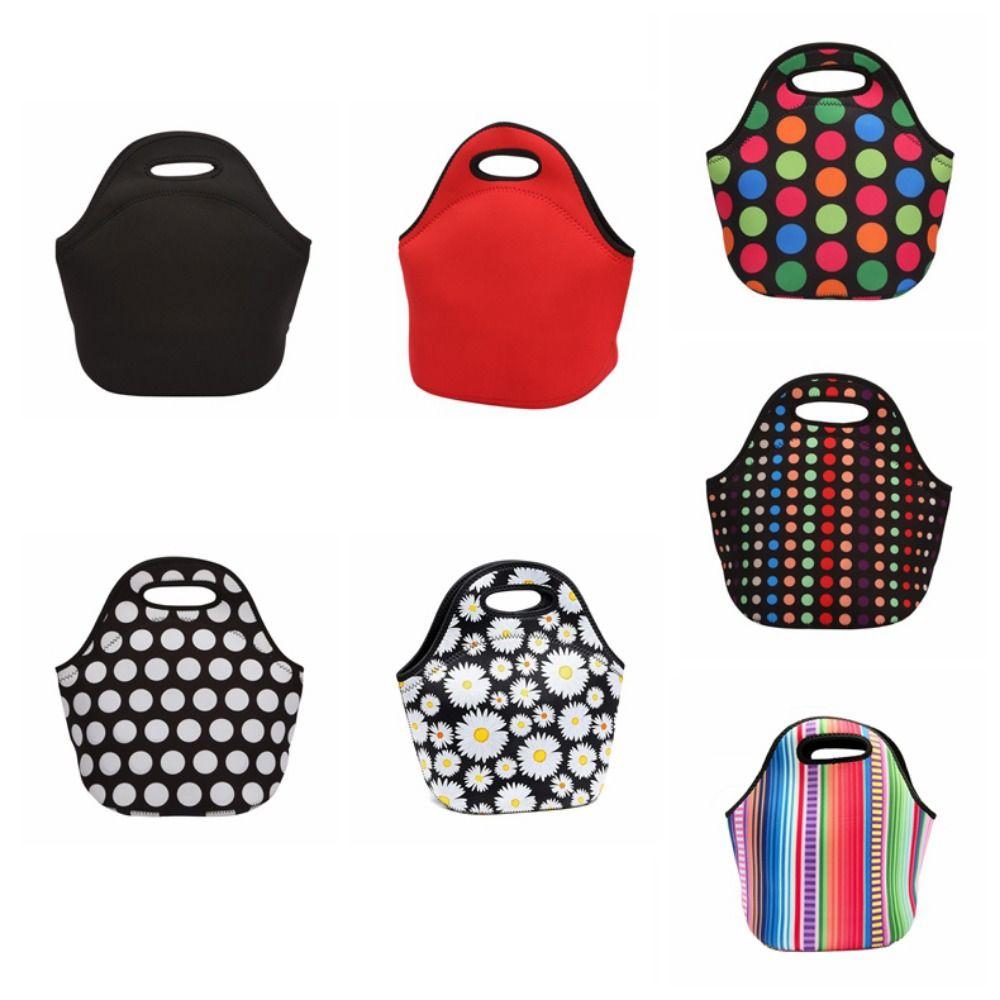 Reusable Lunchbox Portable Travel Lunch Bag Handbag Insulated Dinner Bags Camping