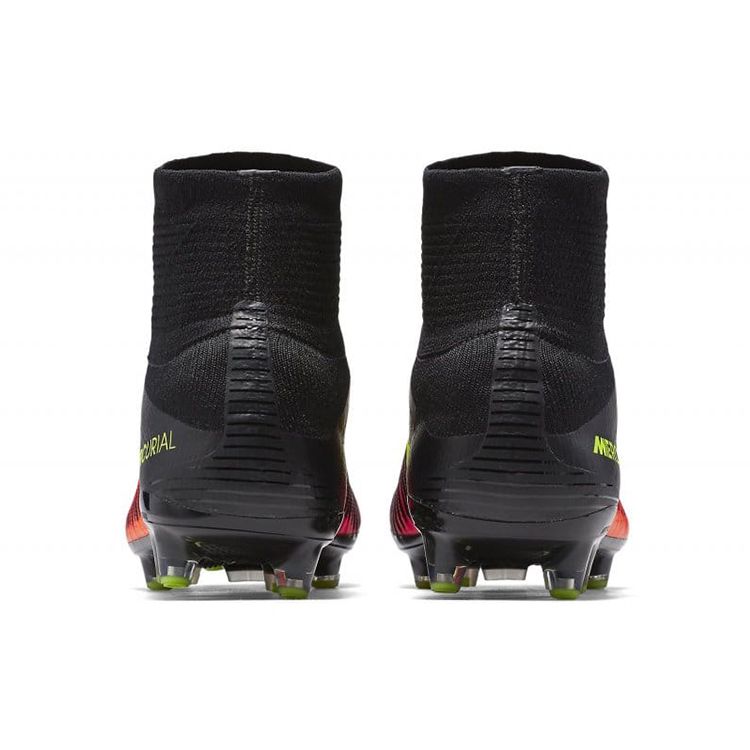 Nike Mercurial Superfly 5 AG-Pro Total Crimson Men Cleats Red Volt-Black-Pink-Blast 831955-870