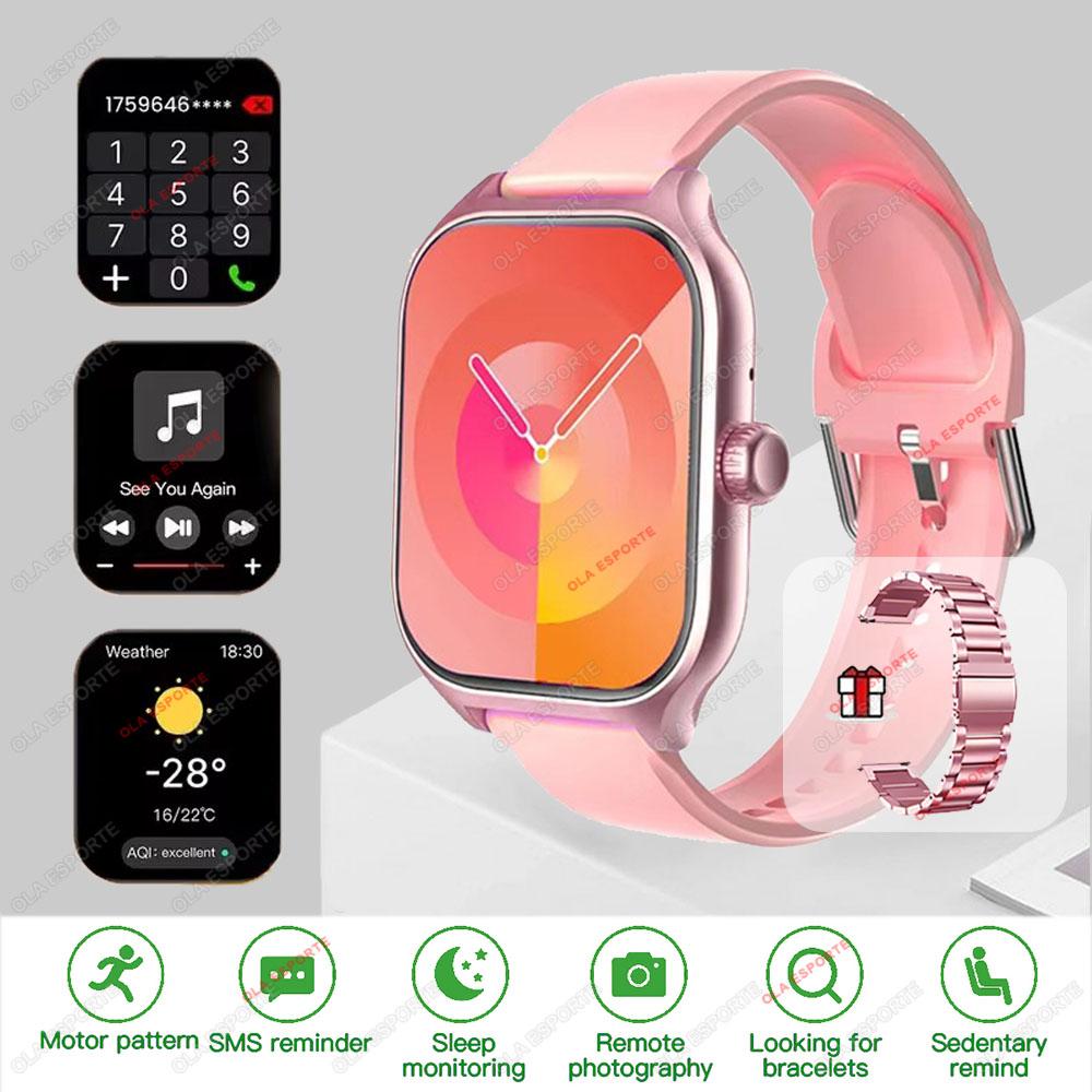 Smartwatch Global Version GPS Tracker Bluetooth Call Heart Rate Monitor IP68 Waterproof Sports Fitness Smart Watch Men Women