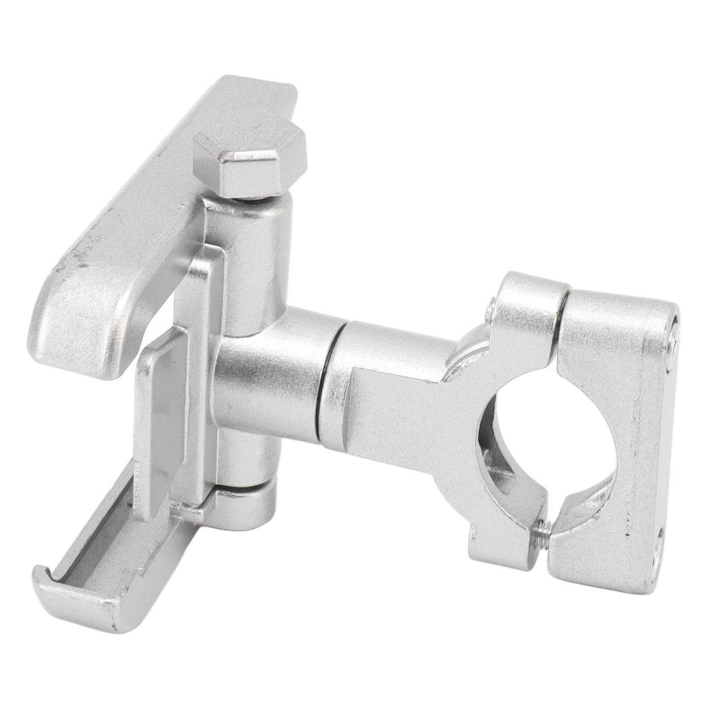 Bike Phone Mount Aluminum Alloy Silicone Pad Rotatable Impact Resistant Bike Cell Phone Holder for