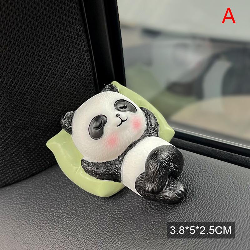 Мультфильм Спящие животные Украшение для приборной панели автомобиля Автомобильный интерьер Панда Собака Украшение для приборной панели Аксессуары
