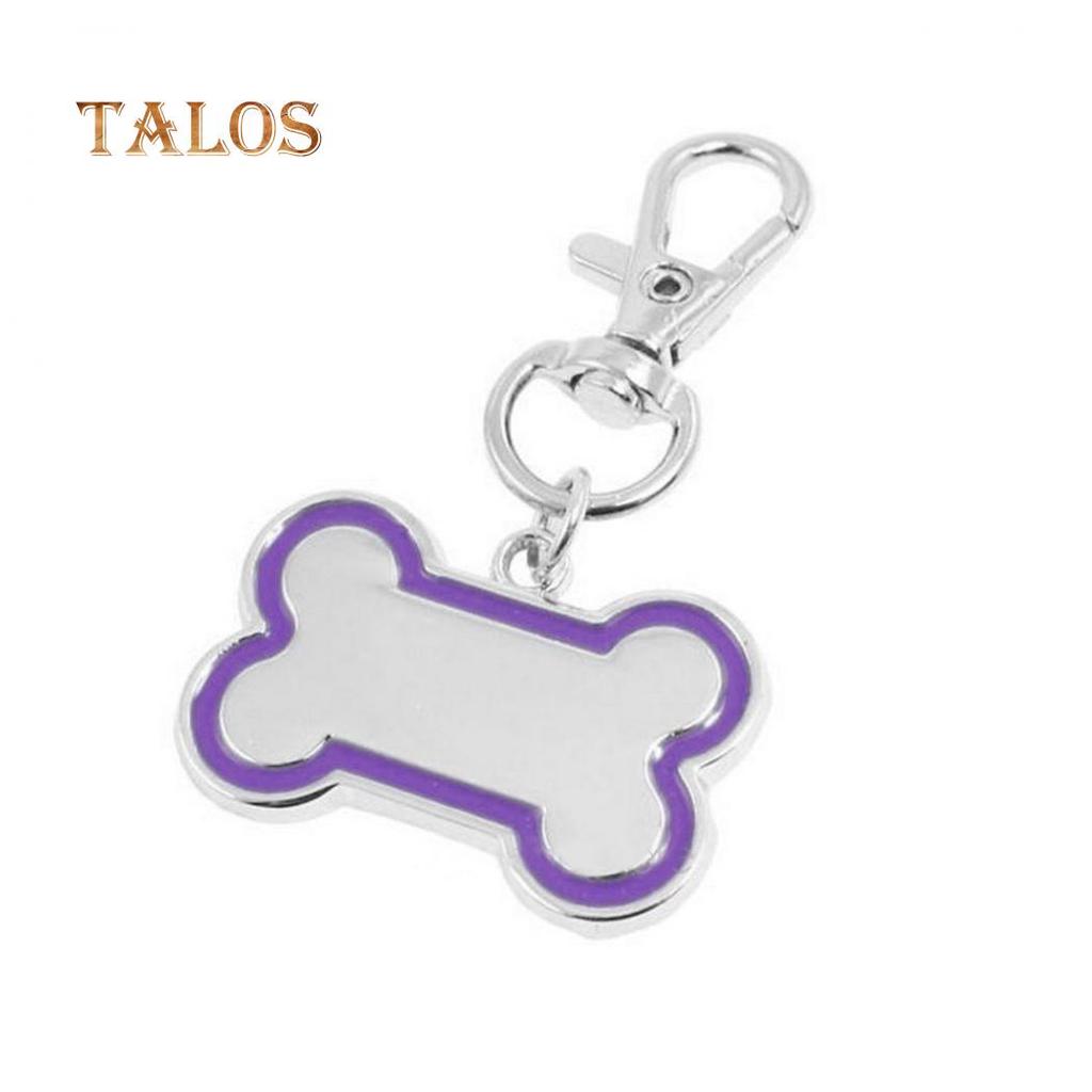 Форма кости, пустое имя телефона, идентификационная бирка для домашнего животного, выгравированный шейный воротник, поводок, подвеска для собак и кошек