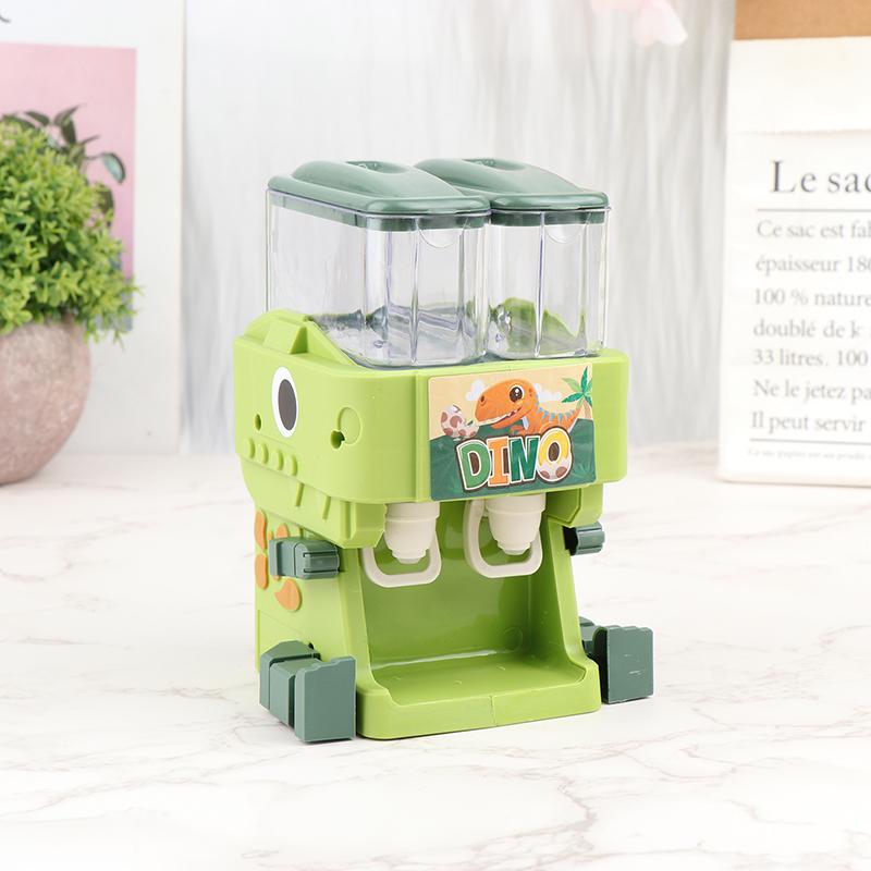 Мультяшный динозавр, игрушечный диспенсер для воды, милый фонтанчик для питья сока и молока, имитация кухонной игрушки, машина для питья для детей