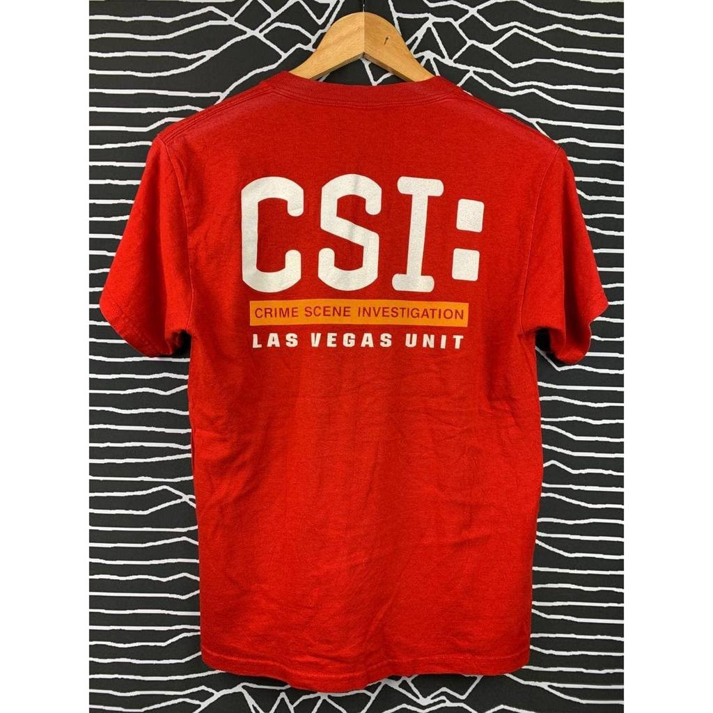Vtg Y2K CSI: Las Vegas TV Series Promo Tee