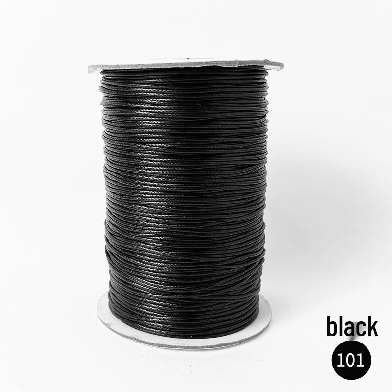 Корейская вощеная нить: Круглый Шнур для Ручного Шитья, Кожаного DIY и Плетения из Веревок