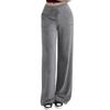 Women's Wide Leg Casual Pants With Pockets Sports Pants High Waist Loose Sports Wide Leg Flowy Pants