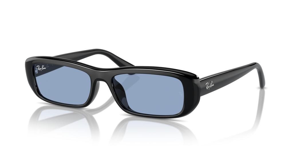 Ray-Ban Солнцезащитные очки RB4436D Черные / Синие линзы Размер 55