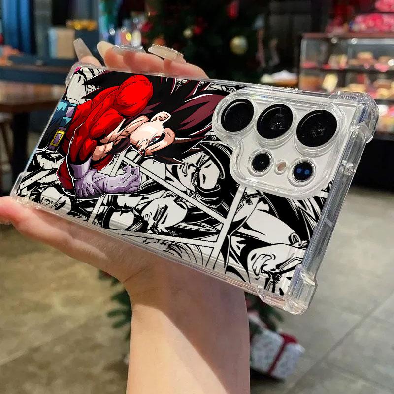 Dragons Balls GT Saiyans Vegeta Goku Phone Case For Samsung Galaxy S25 FE S26 S24 S23 S22 S21 S20 Ultra S26 Plus S25FE 5G Cover