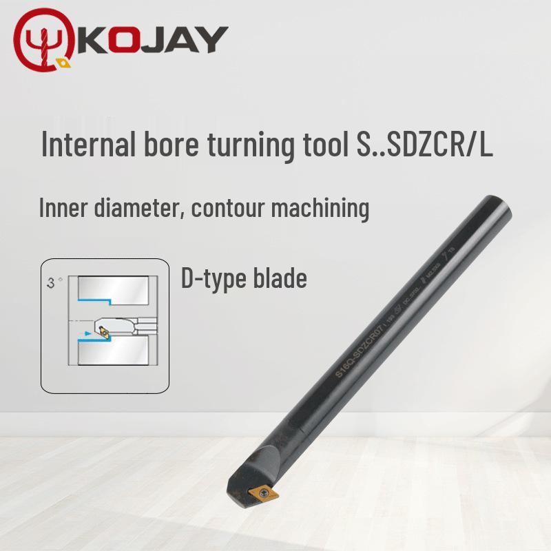 Оригинальный инструмент для токарного станка с ЧПУ KOJAY Kejie S32S-SDZCR11, угол главного режущего лезвия 3°