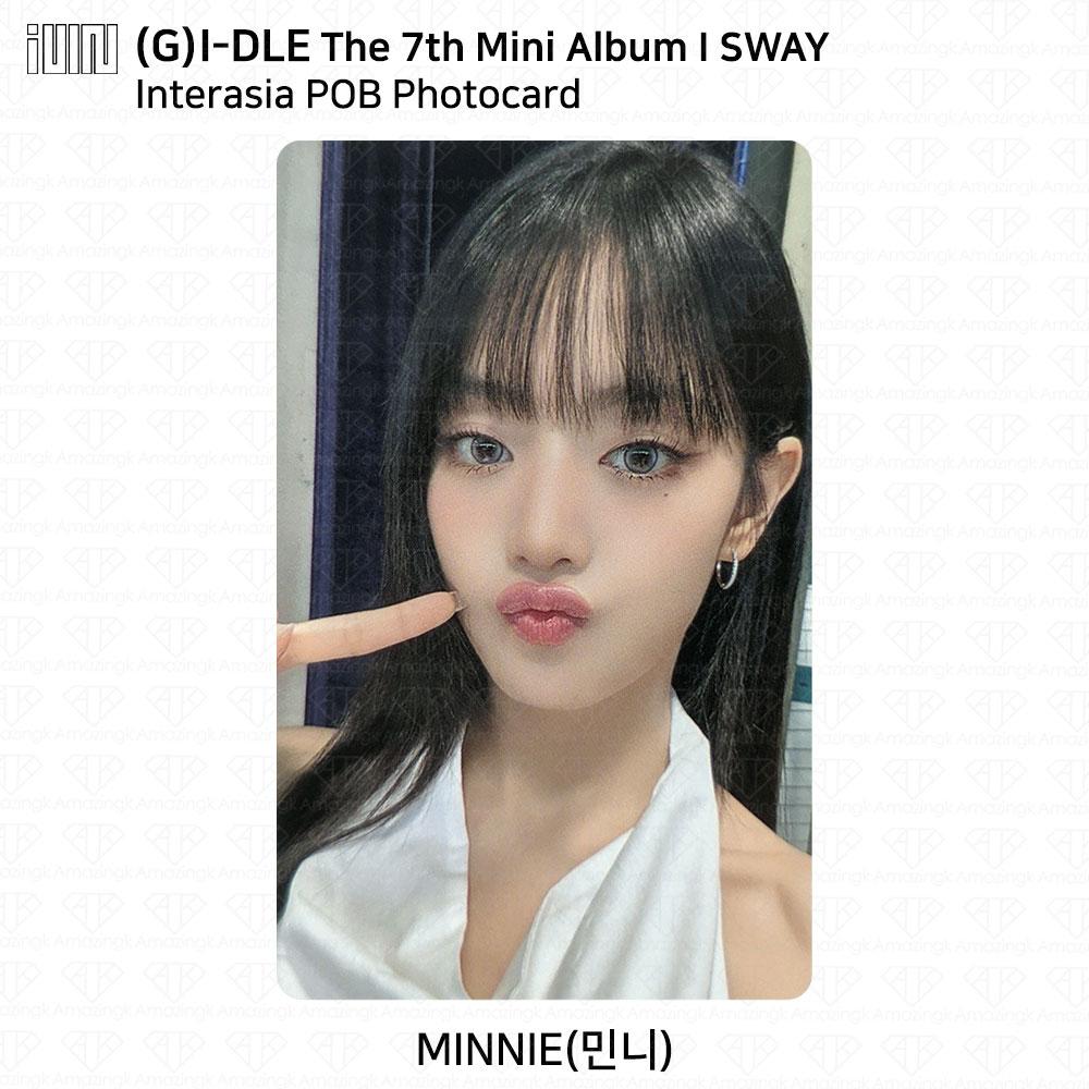 (G)I-DLE G-IDLE 7-й мини-альбом I SWAY POB Фотокарта SW Withmuu KPOP