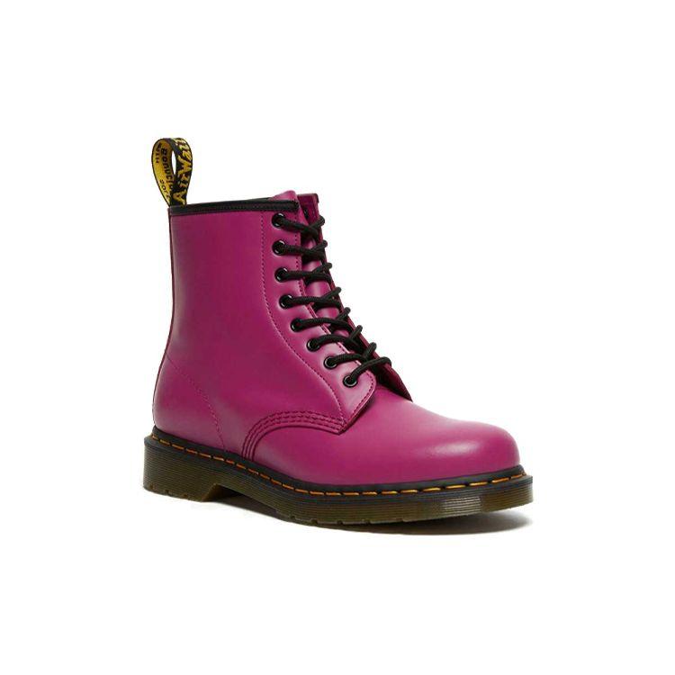Dr. Martens 1460 Ботинки на шнуровке с круглым носком Унисекс ботинки Розовый 27139673