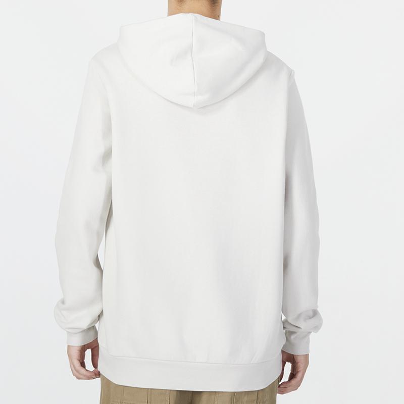 Adidas Feelcozy Hoodie With Monochrome Logo Men Hoodie White HL2277