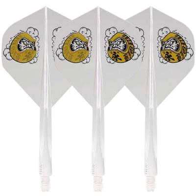 CONDOR Дротики AXE DARUMA BABY Прозрачные x Модель игрока Эйкичи (Стандарт S, Золотой) Наканиси,