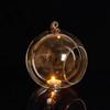Glass Art Hollow Ball Candle Container Hanging Glass Hanging Candle Holder  Home Decor