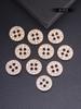 10Pcs/Pack 11Mm Cute Delicate Shiny Rhinestone 4 Holes Flatback Buttons For Coat Suits Sweater Dress Cuffs Sewing Diy Accessory