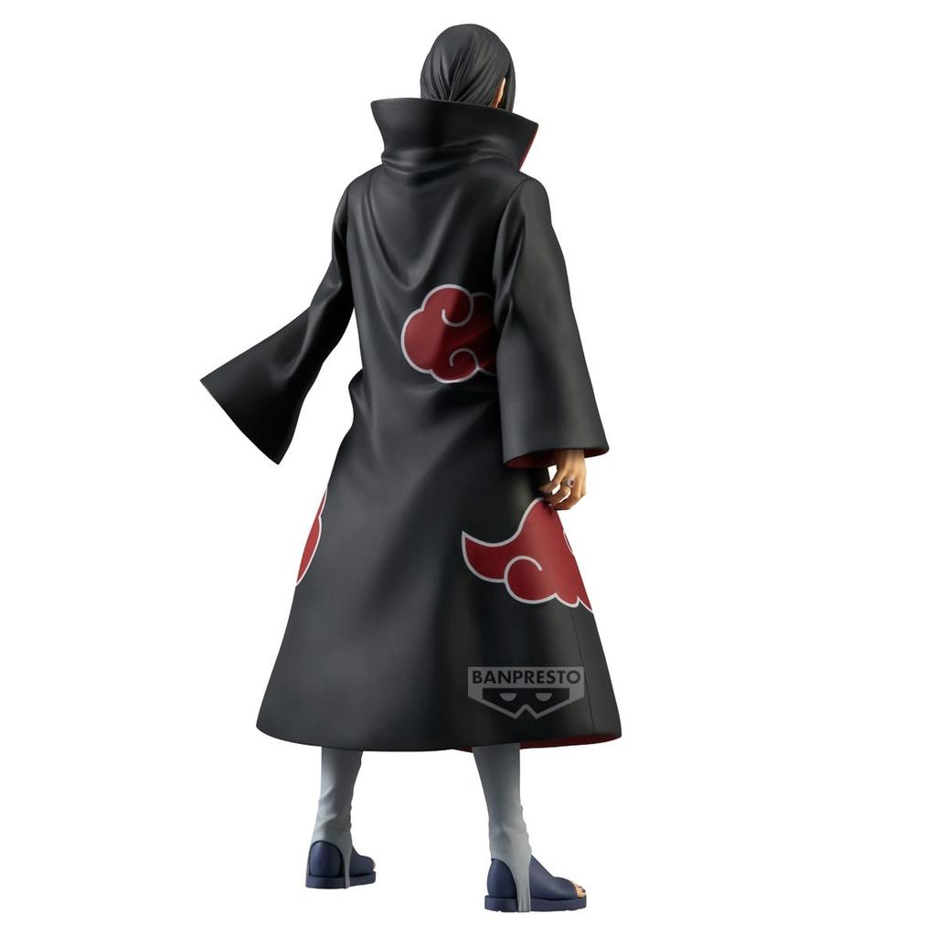 Banpresto Itachi Uchiha from Naruto Shippuden Grandist 28cm BP28670P Multicolor Collectible Perfect for Anime Fans Figure,