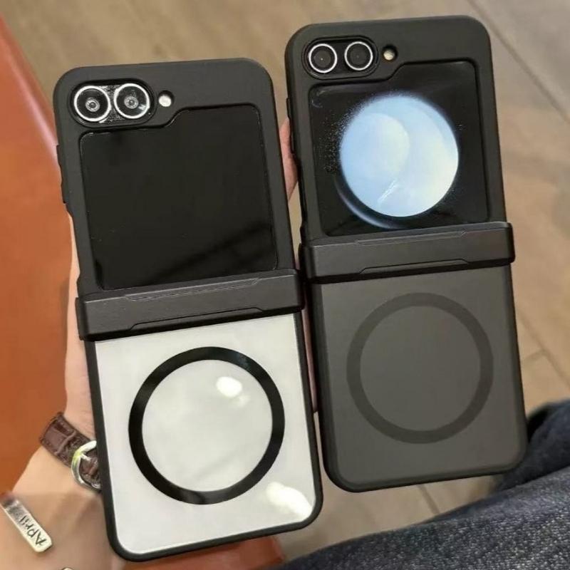 Для Samsung Galaxy Z Fold 8 Ultra 7 6 5 4 Для Magsafe Чехол Матовый Прозрачный Шарнир Складная Защита Магнитная Крышка Fold7 Fold6