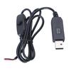 USB2.0 штекер 2-контактный кабель питания с переключателями косичка кабель для установленного USB-оборудования замена ремонта небольшой вентилятор