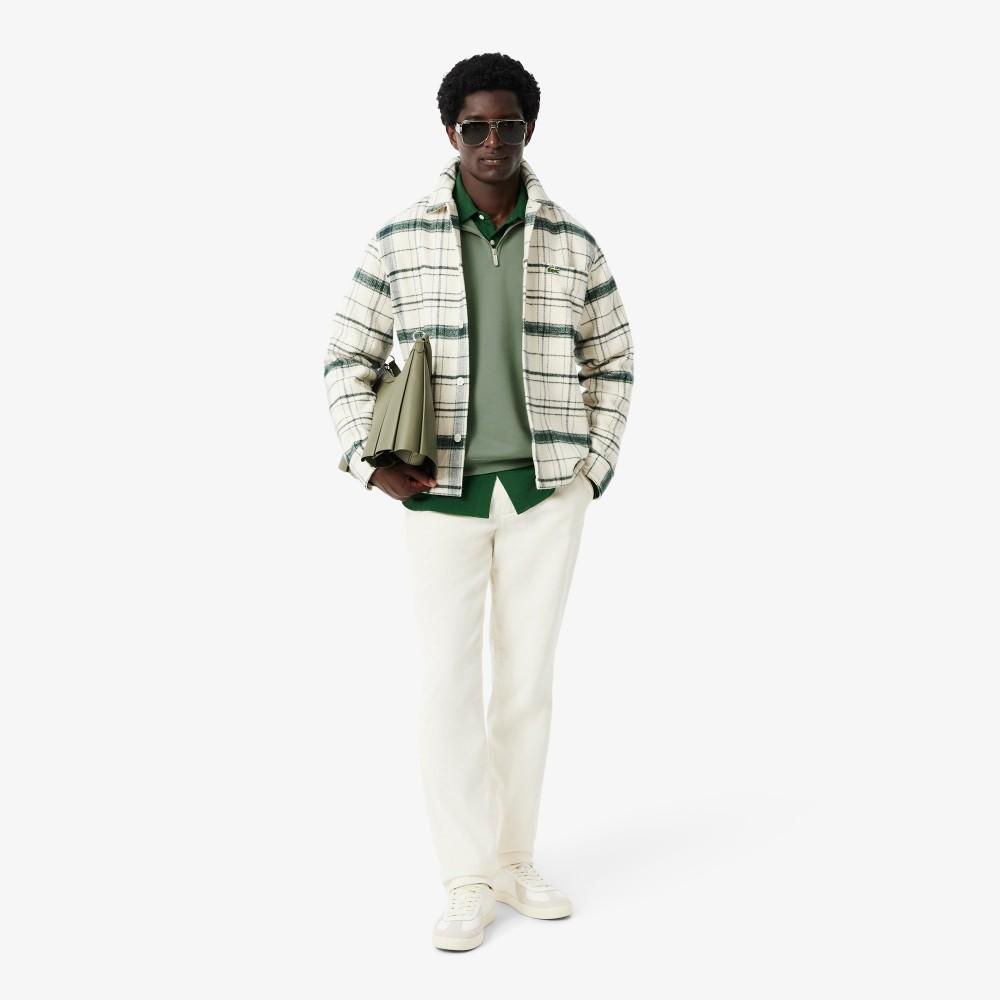 Lacoste Мужской свободный пуловер с полумолнией SH7759-55NS86