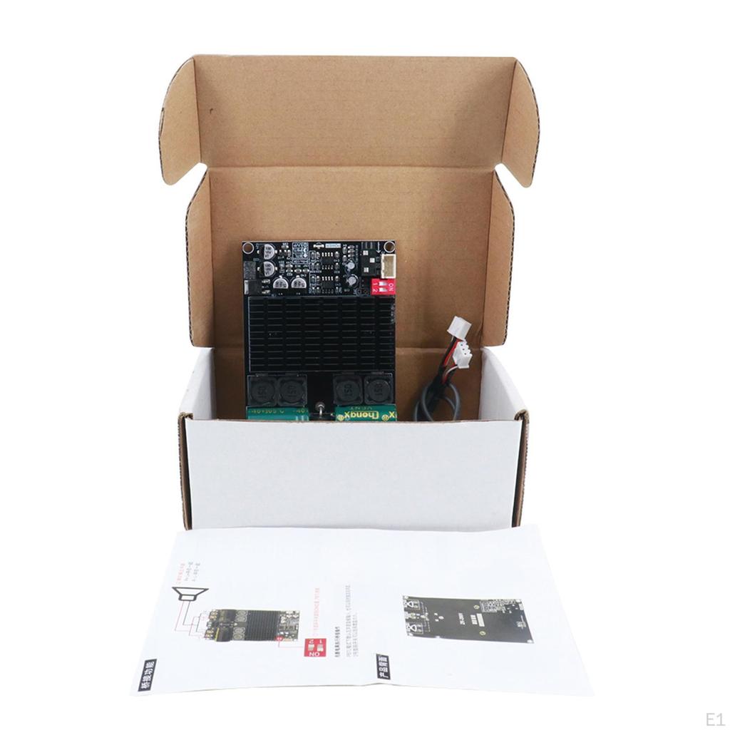 Плата усилителя 10-30 В Мостовой Моно Сабвуфер Динамик 100 Вт x 2 Двухканальный