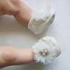 Pearl Bows Newborn Hair Band Cotton+Lace Baby Turban Cute Girl Hair Accessories