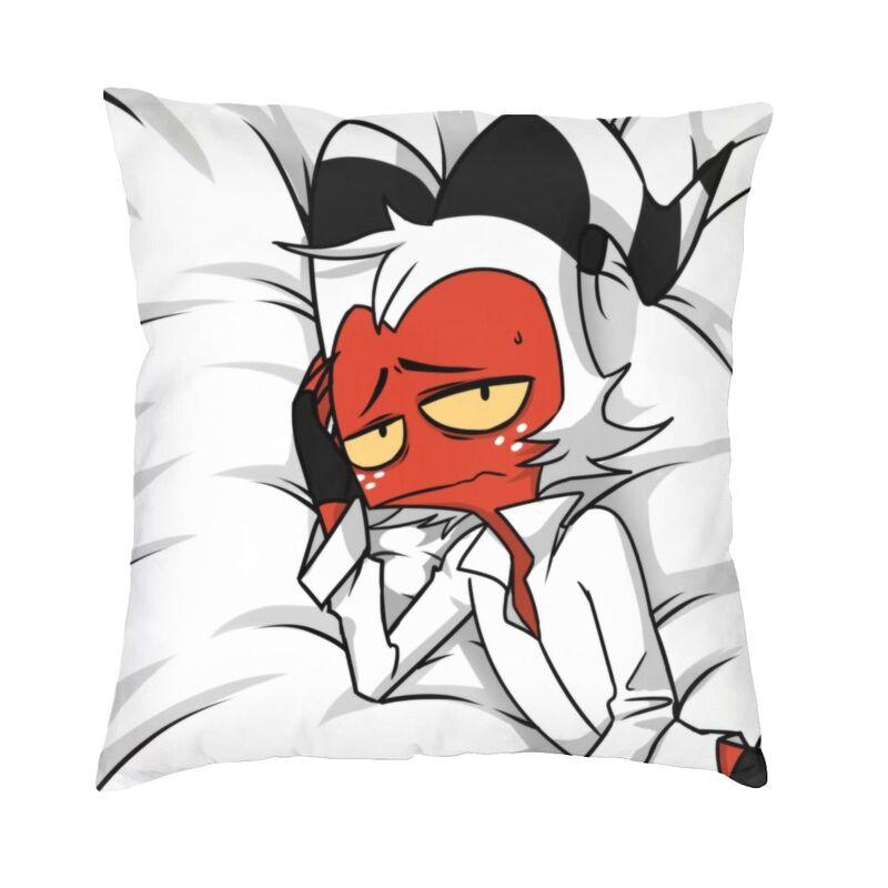 Современный чехол для диванной подушки Hazbin Alastor Buddy, мягкий чехол для подушки в стиле аниме, декоративная наволочка для дома