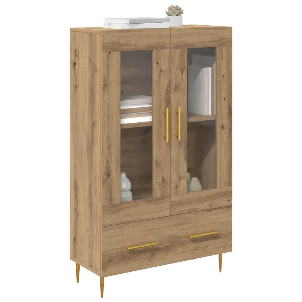 Highboard with Drawers Artisan Oak 69.5 x 31 x 115 cm