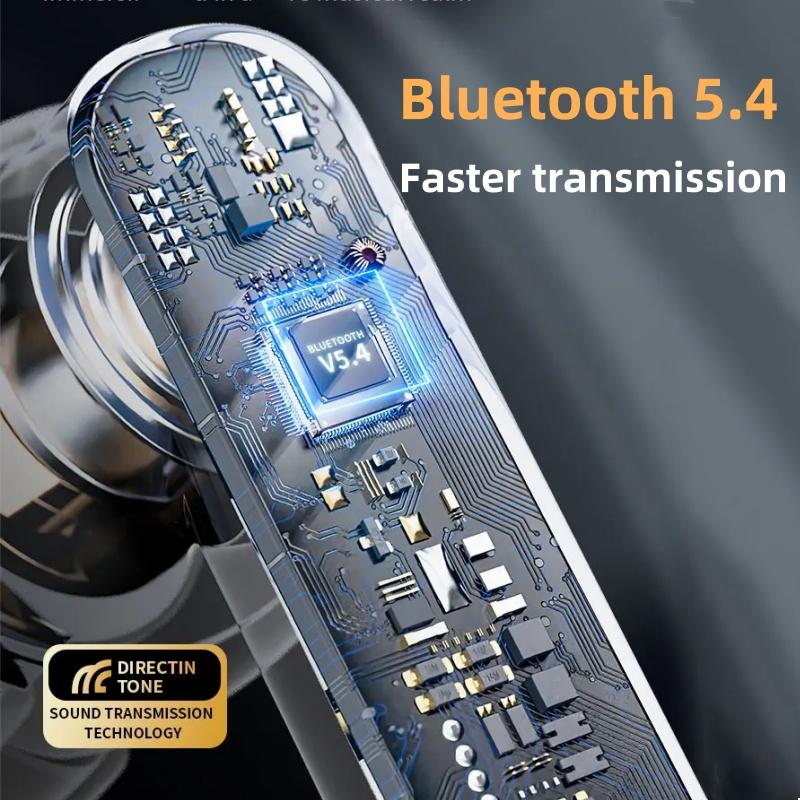 LX-10 TWS Wireless Earphones Digital Display Earbus ANC+ENC Noise Reduction HIFI Stereo Bluetooth Headphones