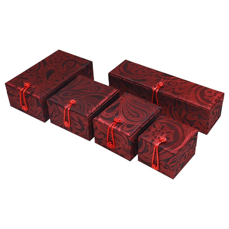 Винтажная шкатулка для драгоценностей из нефрита - Кованая застежка для колец, подвесок, браслетов и парчи