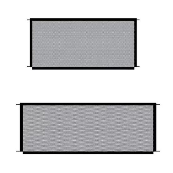 Mesh Dog Gate Portable Indoor Safety Mesh Gates for Kids Toddlers Pets No Drilling Baby Puppy Fence Guard for Doorways Walls Stairwells